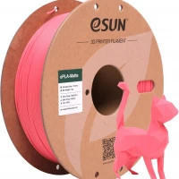 eSUN 1,75 mm PLA-Matte Çilek Kırmızısı Filament (1 KG)