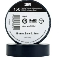 3M Temflex 150 Yanmaz, PVC Elektrik İzolasyon Bandı